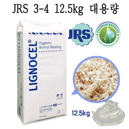 JRS 3-4 전나무베딩 반압축타입 12.5kg/대용량 바닥재/파충류/햄스터